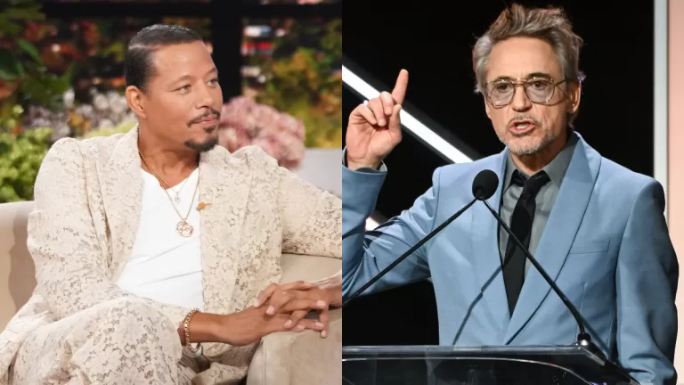 Terrence Howard Robert Downey Jr.